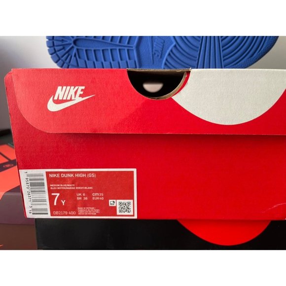 Nike Dunk High GS - Obsedian Blue - Picture 6 of 6